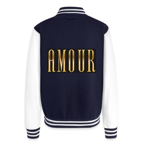 Golden Love - Unisex College Sweat Jacket