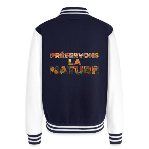 Preserving nature - Unisex College Sweat Jacket