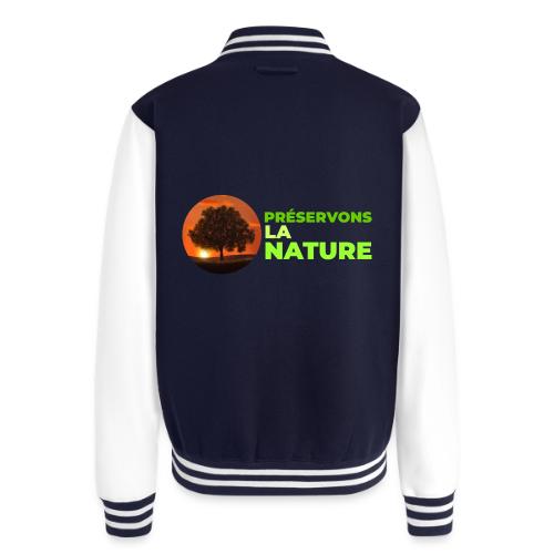 Nature protection - Unisex College Sweat Jacket