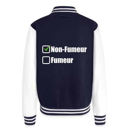 Non-smoker - Unisex College Sweat Jacket