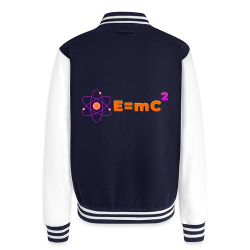 E = mc² - Unisex College Sweat Jacket