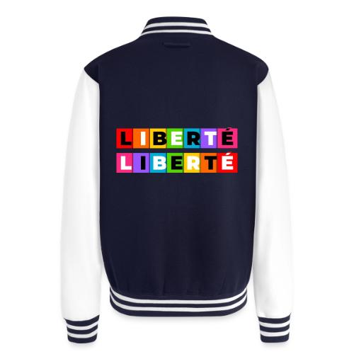 Freedom in colour - Unisex College Sweat Jacket