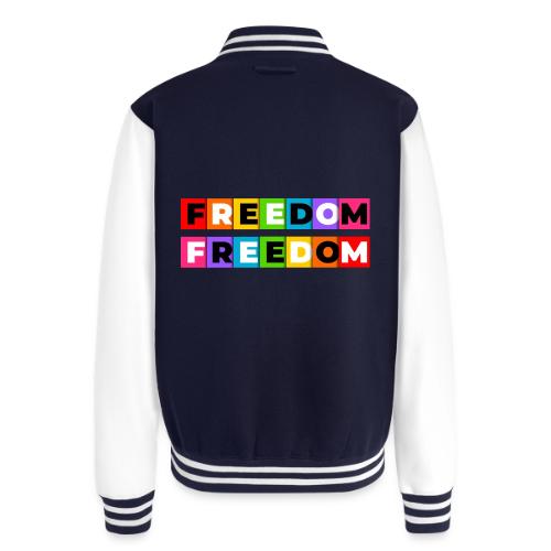 Freedom in Color - Unisex College Sweat Jacket