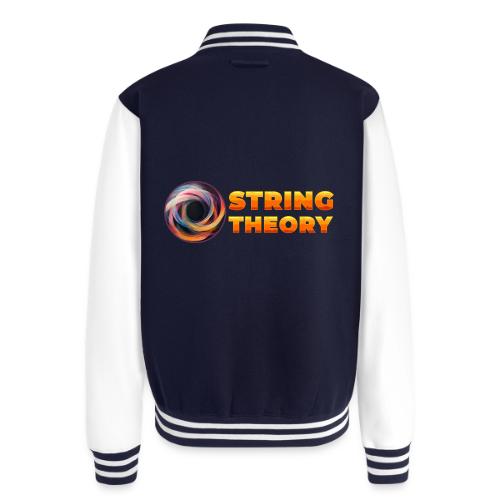 String Theory! - Unisex College Sweat Jacket