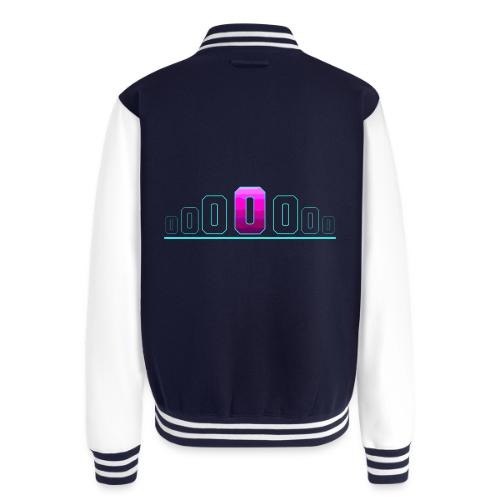 Letter O – Capital Varsity Alphabet Monogram - Unisex College Sweat Jacket