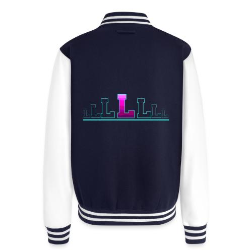 Letter L – Capital Varsity Alphabet Monogram - Unisex College Sweat Jacket