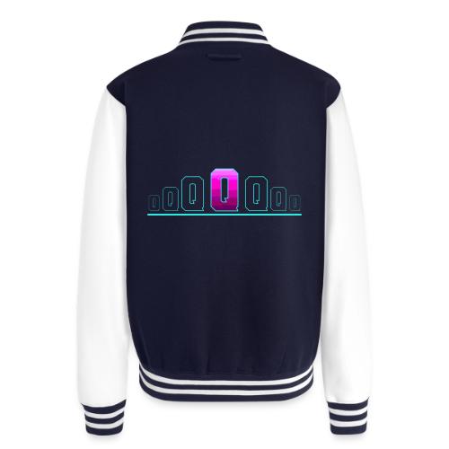 Letter Q – Capital Varsity Alphabet Monogram - Unisex College Sweat Jacket