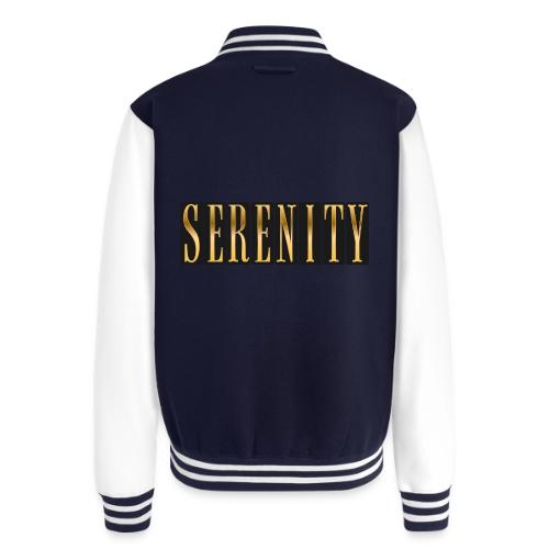 Serenity in Gold - Unisex College Sweat Jacket
