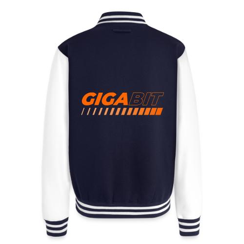 Gigabit: Speed Unleashed - Unisex College Sweat Jacket