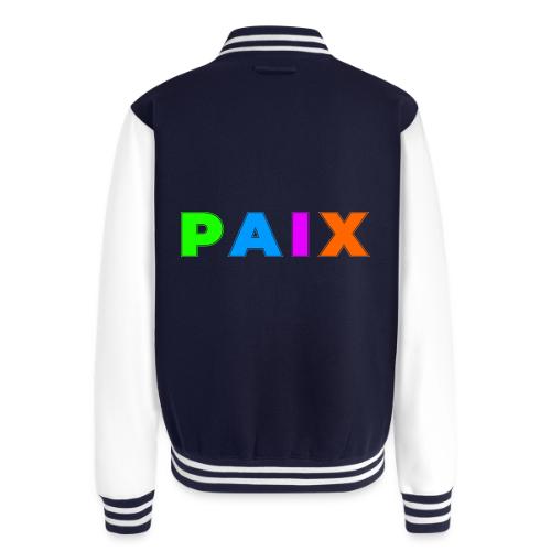 Peace in Colour - Unisex College Sweat Jacket