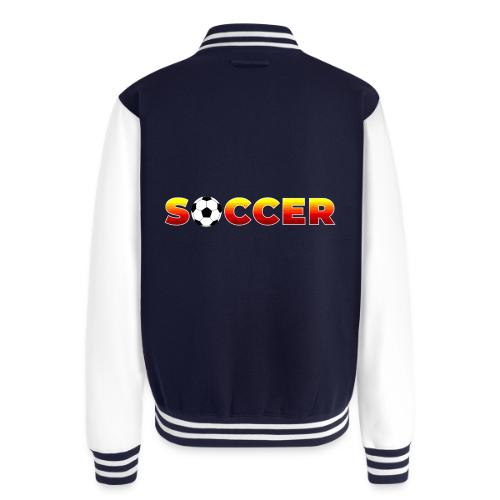 Soccer: Game of Goals - Unisex College Sweat Jacket
