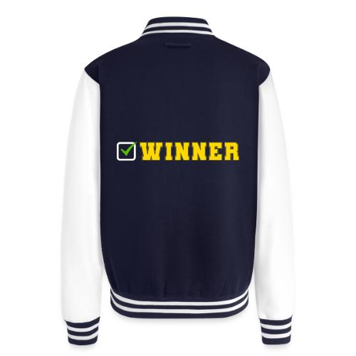 Crowned to Win - Unisex College Sweat Jacket
