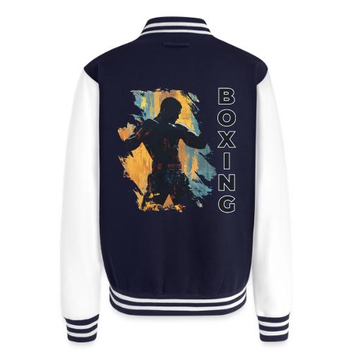 Boxing Fuel - Unisex College Sweat Jacket