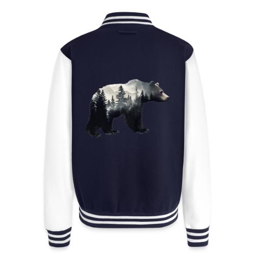 Forest Within the Bear - Unisex College Sweat Jacket
