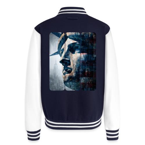 USA: Urban Liberty Triptych - Unisex College Sweat Jacket