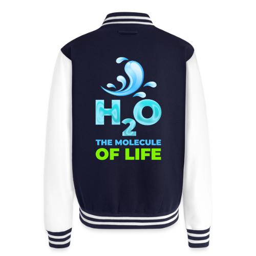 The Molecule of Life - Unisex College Sweat Jacket