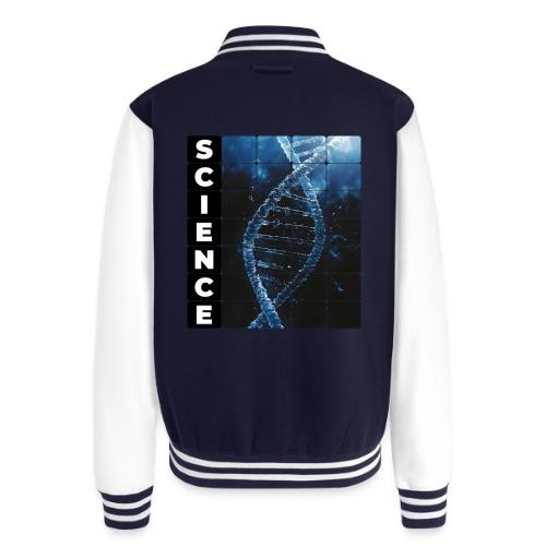 Frozen Code of Science - Unisex College Sweat Jacket