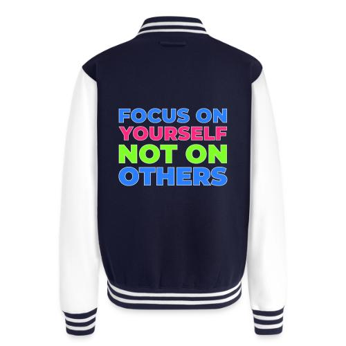 Eyes on You - Unisex College Sweat Jacket