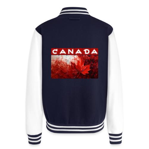 Canada Painted Pride - Unisex College Sweat Jacket