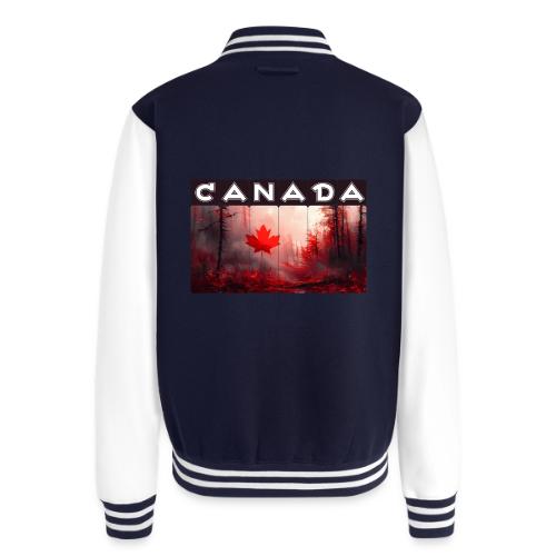 Canada Nature Vibes - Unisex College Sweat Jacket