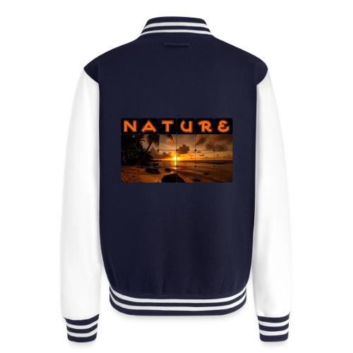 Nature: Golden Hour Escape - Unisex College Sweat Jacket
