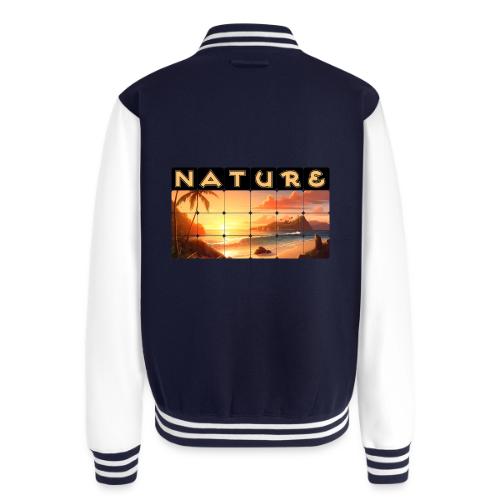 Nature: Tropical Twilight - Unisex College Sweat Jacket