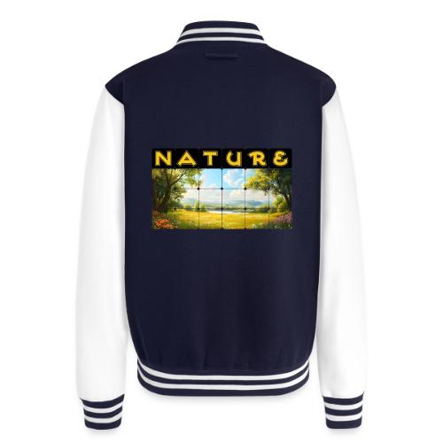 Nature: Summer Fields - Unisex College Sweat Jacket