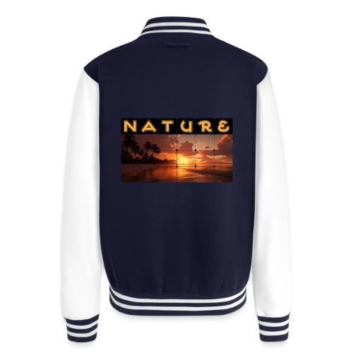 Nature: Sunset Serenity - Unisex College Sweat Jacket