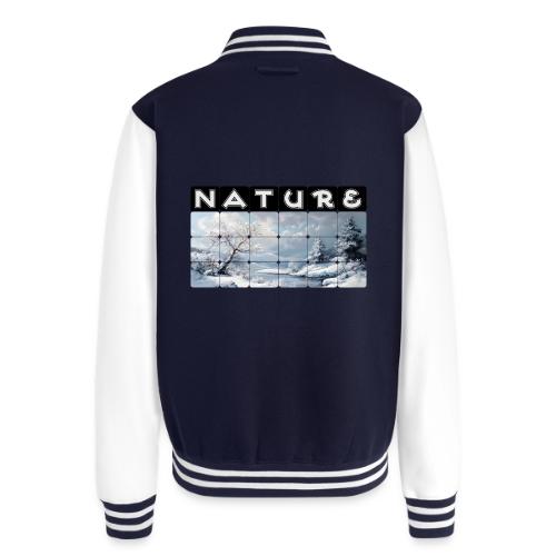 Nature: Winter Embrace - Unisex College Sweat Jacket