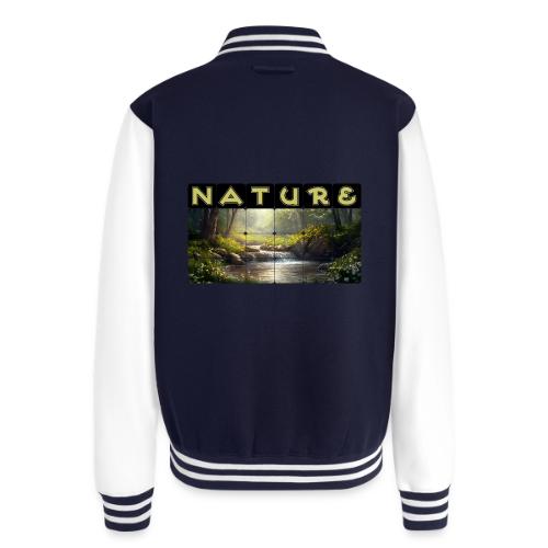 Nature: Verdant Bloom - Unisex College Sweat Jacket