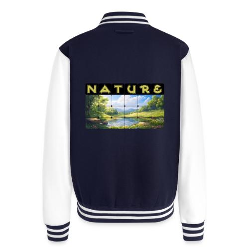 Nature: Springtime Serenity - Unisex College Sweat Jacket