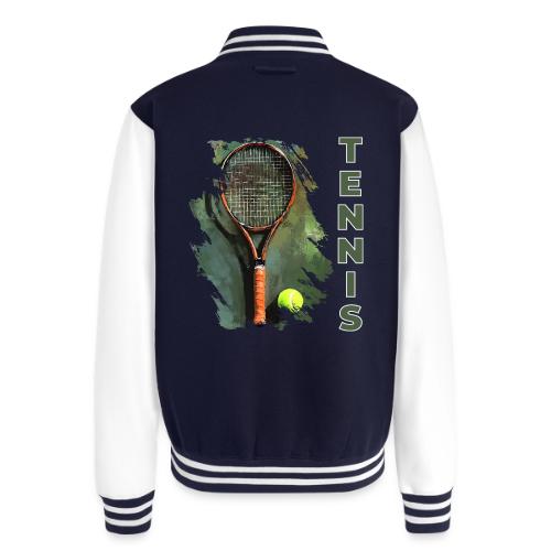 Tennis Precision Strike - Unisex College Sweat Jacket