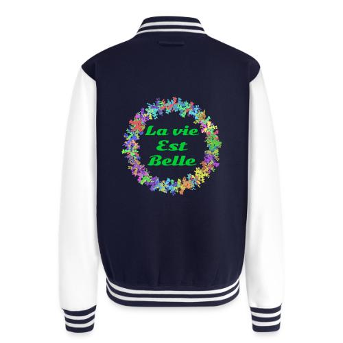 – Positive Attitude - Unisex College Sweat Jacket