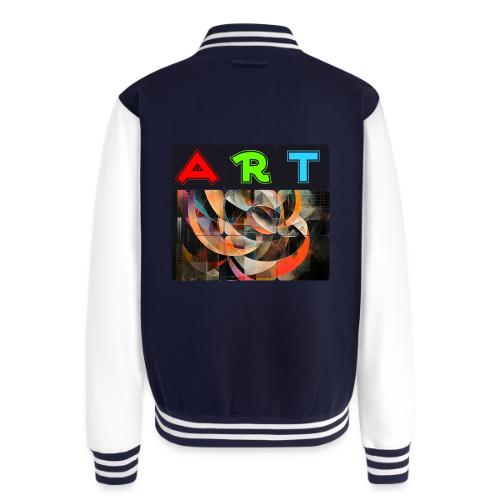 Fragments of Art - Unisex College Sweat Jacket