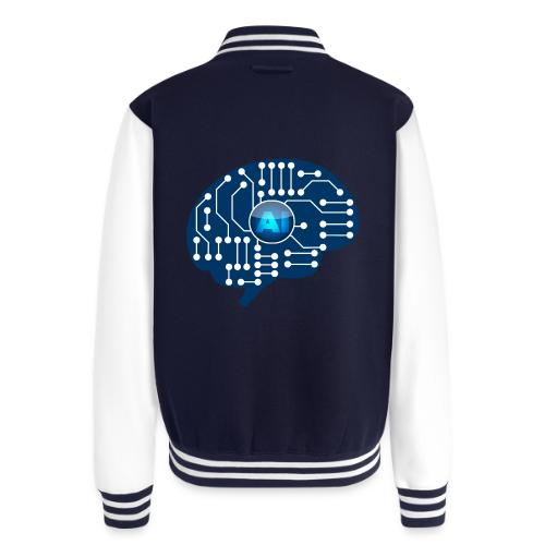 AI: Mind Wired - Unisex College Sweat Jacket