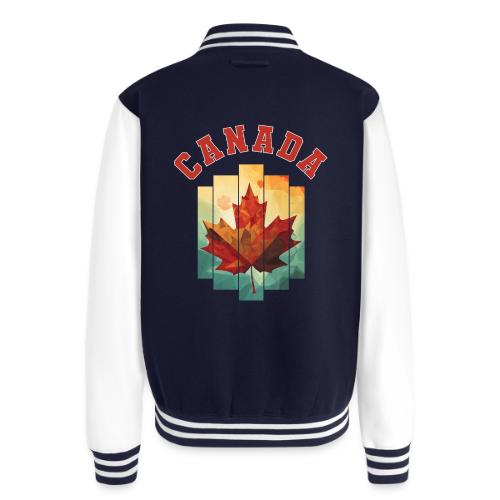 Canada’s Artistic Emblem - Unisex College Sweat Jacket