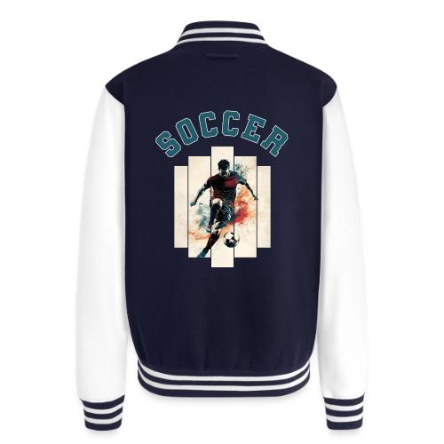 Soccer Mode On - Unisex College Sweat Jacket