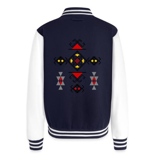 Amazigh Symbols - Unisex College Sweat Jacket