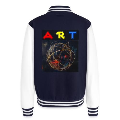 Echoes of Art - Unisex College Sweat Jacket