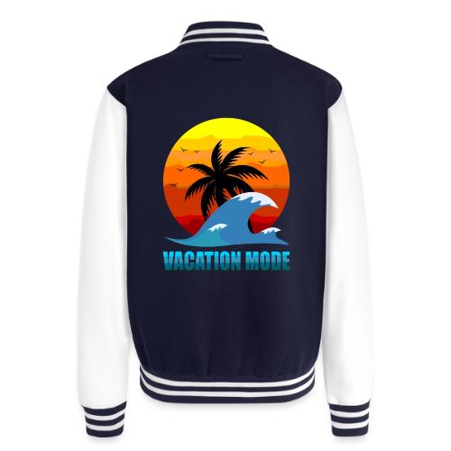 Vacation mode: Sunset Escape - Unisex College Sweat Jacket