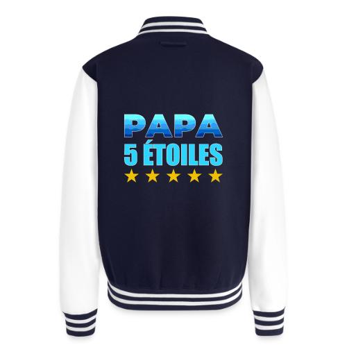 Five-Star Dad - Unisex College Sweat Jacket