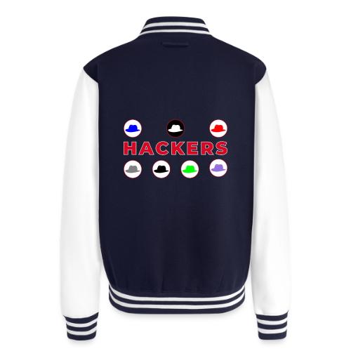 The Spectrum of Hackers - Unisex College Sweat Jacket