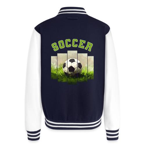 Soccer Focus - Unisex College Sweat Jacket