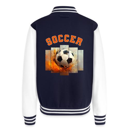 Soccer Iconic Touch - Unisex College Sweat Jacket