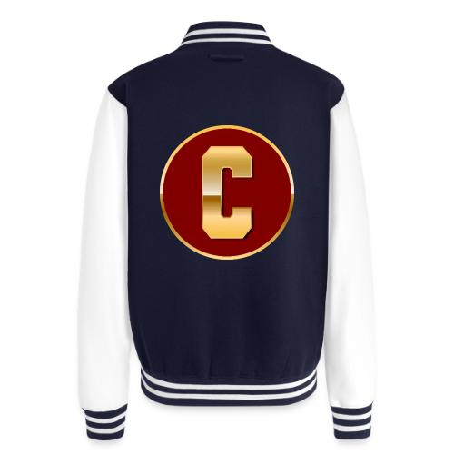 Letter C – Capital Varsity Alphabet Monogram - Unisex College Sweat Jacket