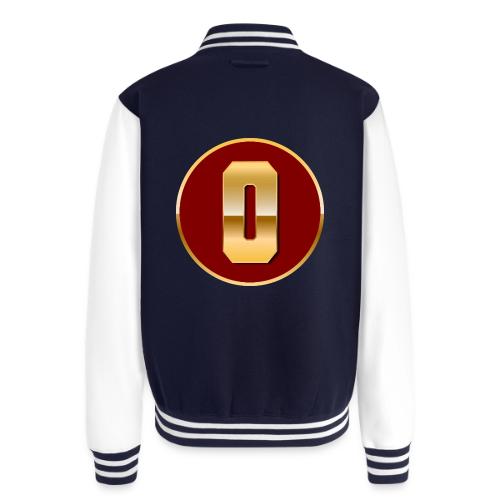 Letter O – Capital Varsity Alphabet Monogram - Unisex College Sweat Jacket