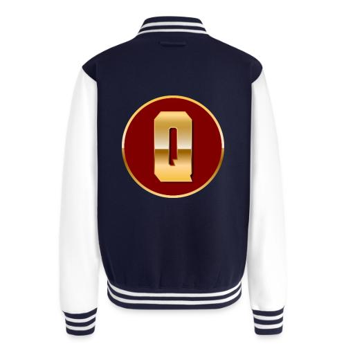 Letter Q – Capital Varsity Alphabet Monogram - Unisex College Sweat Jacket