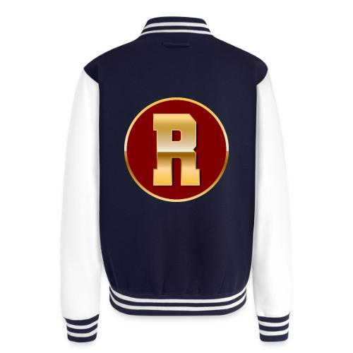 Letter R – Capital Varsity Alphabet Monogram - Unisex College Sweat Jacket