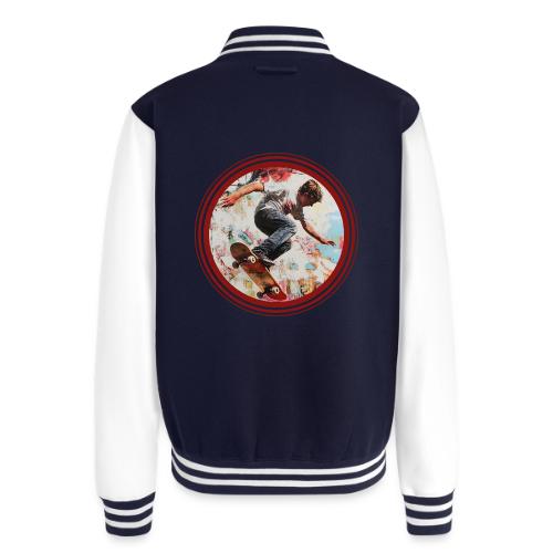 Skateboarding is Life - Unisex College Sweat Jacket