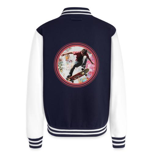 Skateboarding Soul - Unisex College Sweat Jacket